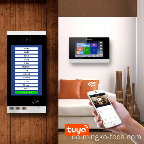 Tuya -Videotür für Heimtürklassenuntersuchungen